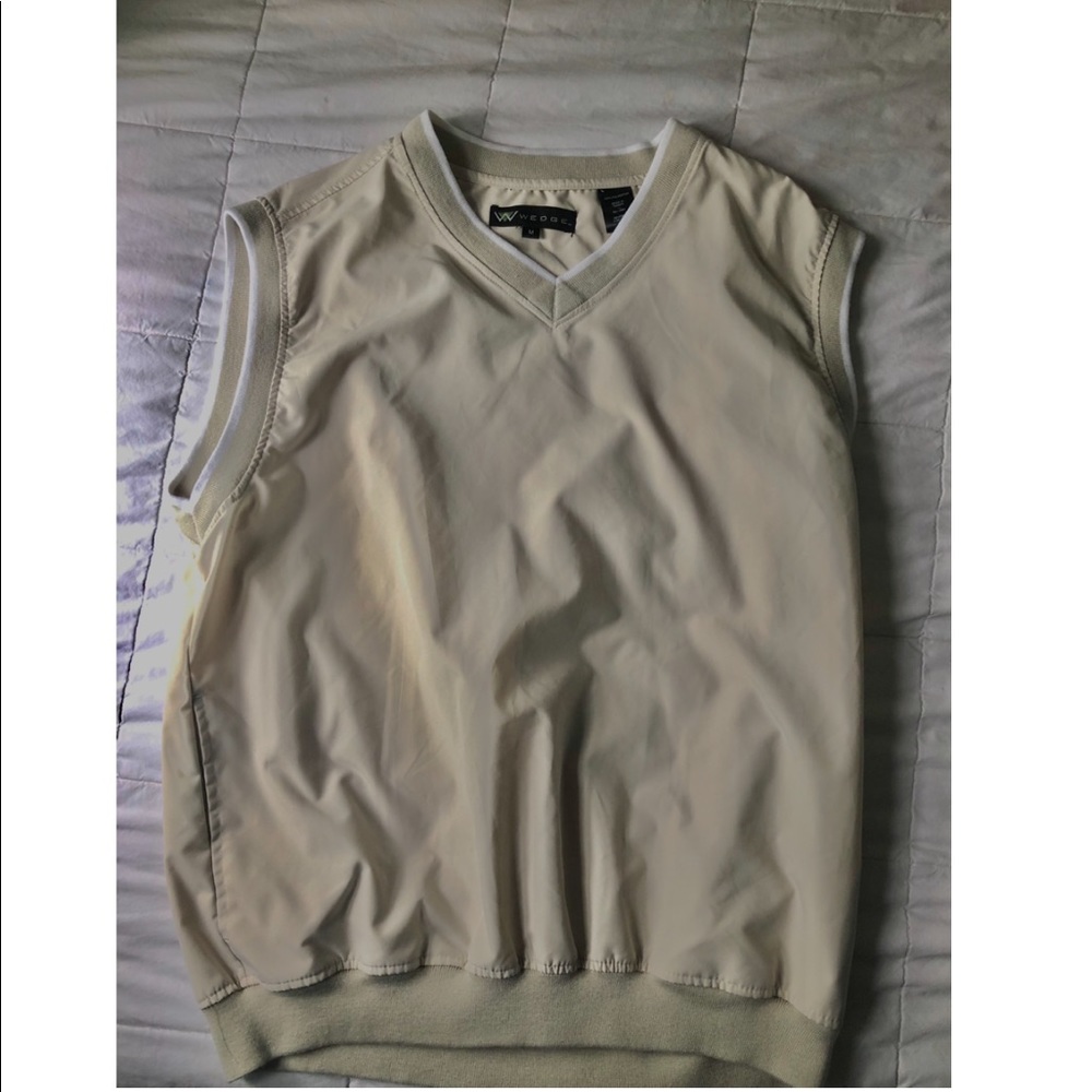 cream sweater vest